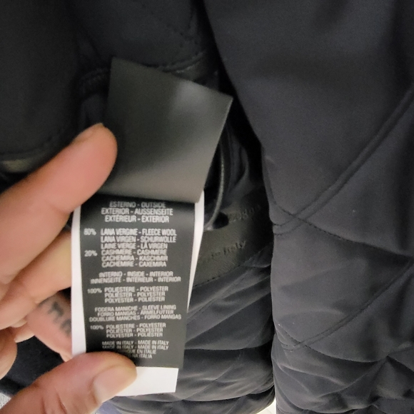 Ermenegildo Zegna Wool & Cashmere Blend Knee Length Overcoat - Picture 9 of 15